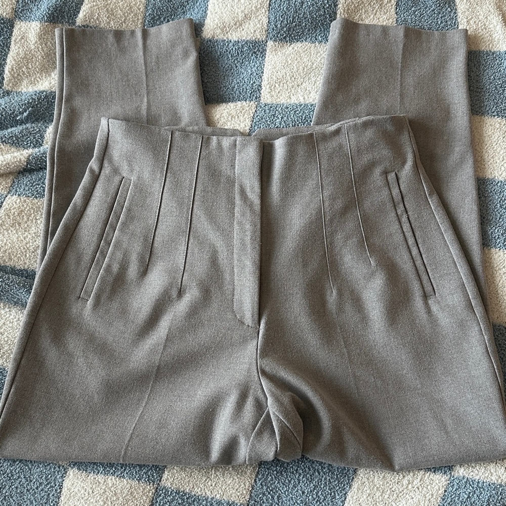 Zara High Waisted Office Pants